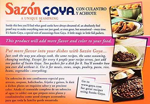 Goya Foods Saz n Seasoning with Coriander & Annatto, 6.33 Ounce (Pack of 1)