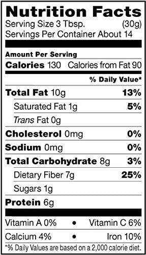 Pure Living Sprouted Brown Flax Seeds, 2 Packs -15 Ounce Each