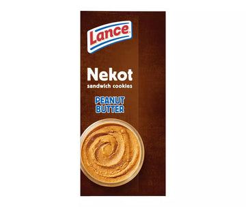 Lance Nekot Peanut Butter Sandwich Cookies - 6 Packs Of 4 Sandwiches (7 Oz Total)