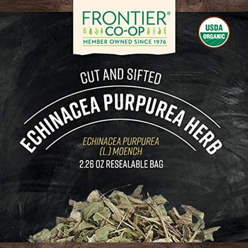 Frontier Co-Op Organic Cut & Sifted Echinacea Purpurea Herb 2.26Oz