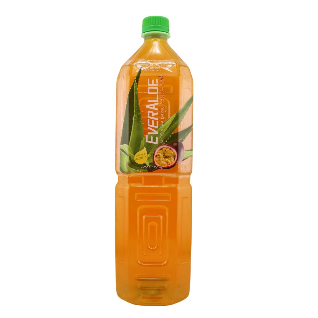 DaoHer Beverage EverAloe Passion Fruit Aloe Vera Drink