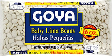 Goya Foods Baby Lima Beans, Dry, 16 Ounce (Pack Of 24)
