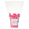 Pink Bear Pops Lollipop Suckers: Individually Wrapped Baby Bear Candy On A Stick By Espeez - Bubble Gum Bears (24 Count)