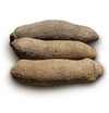 Kovafood Fresh Ghana Yam (2-3 Tubers), 10 Lbs. All Sliced and Cleaned-Cut to Guarantee Freshness upon delivery