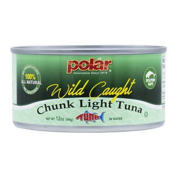 Mw Polar Wild Caught Chunk Light Tuna, 12-Ounce