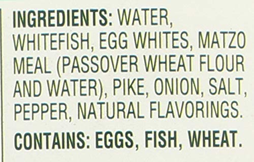 Manischewitz Fish Pike & White Non Jel 24 Oz