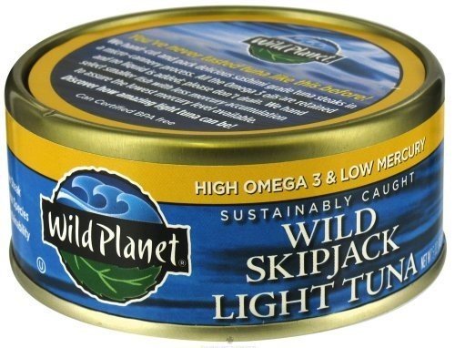 Wild Planet Sustainably Caught Wild Skipjack Light Tuna, 5 Ounce Cans (Pack Of 12) ( Value Bulk Mult