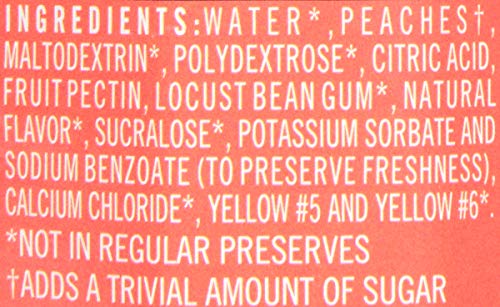 Polaner Sugar Free With Fiber, Peach Jam, 13 Ounce