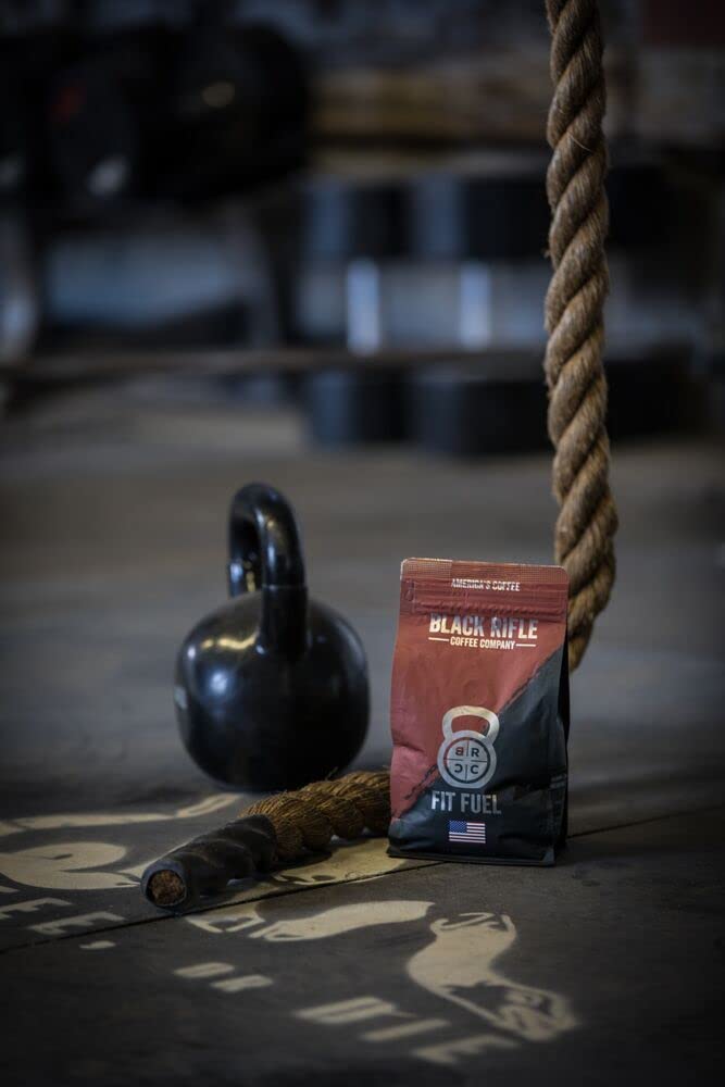 Black Coffee Company Ground Coffee Medium Roast, 12oz Bag - Roasted Blend of Colombian & Brazilian Beans