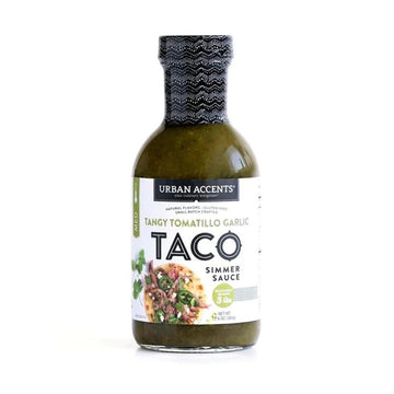 URBAN AccENTS Tomatillo garlic Taco Sauce 12.6 OZ