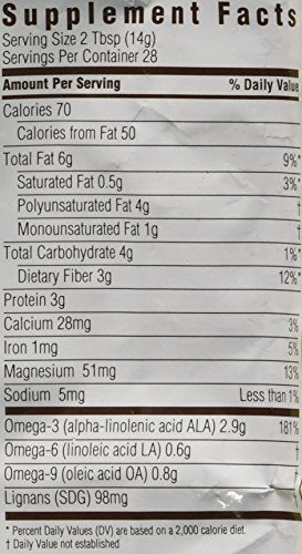 Spectrum Essentials Organic Ground Essential Flaxseed 14 Oz. (Pack Of 2)