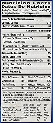 Kellogg's Frosted Brown Sugar Pop Tarts, Cinnamon, 14 oz (package of 2 Boxes)