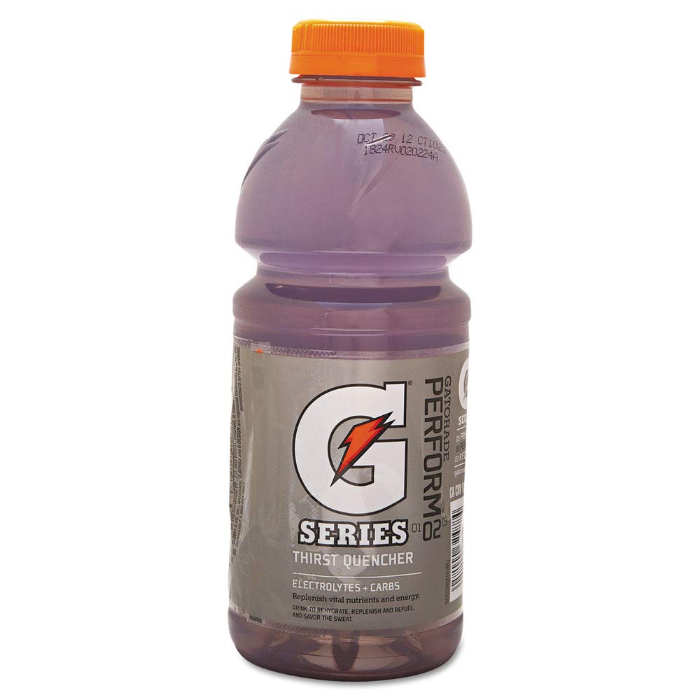 Gatorade Sports Drink, Frost Riptide Rush, 20-Ounce Wide MouthBottles (Pack of 24)