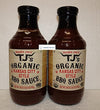 Trader Joes TJs Organic Kansas City Style BBQ Sauce 18oz 510g (Two Bottles)