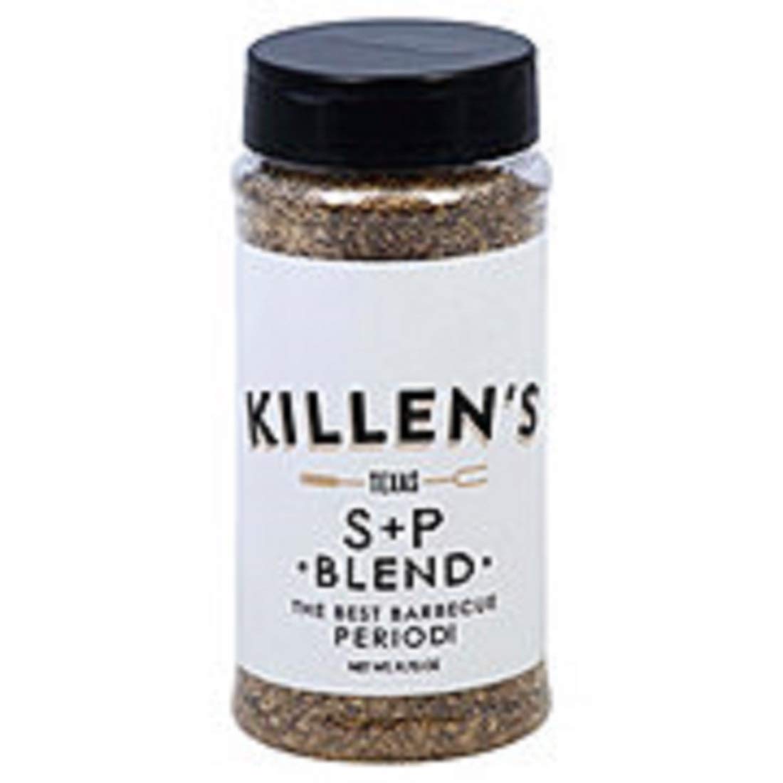 Killens Texas Salt And Pepper Blend, Tellicherry Black Pepper And Kosher Salt, 10.75 Ounces