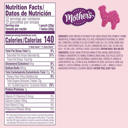Mothers Cookies, Original Circus Animal, 12 Oz, 12 Count