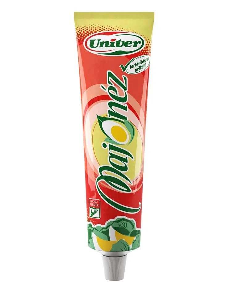 Mayo Creamy Hungarian Mayonnaise And Univer Horseradish With Mayonnaise, 2 X 160 G| Smooth Spreadable Condiment For Sandwiches|