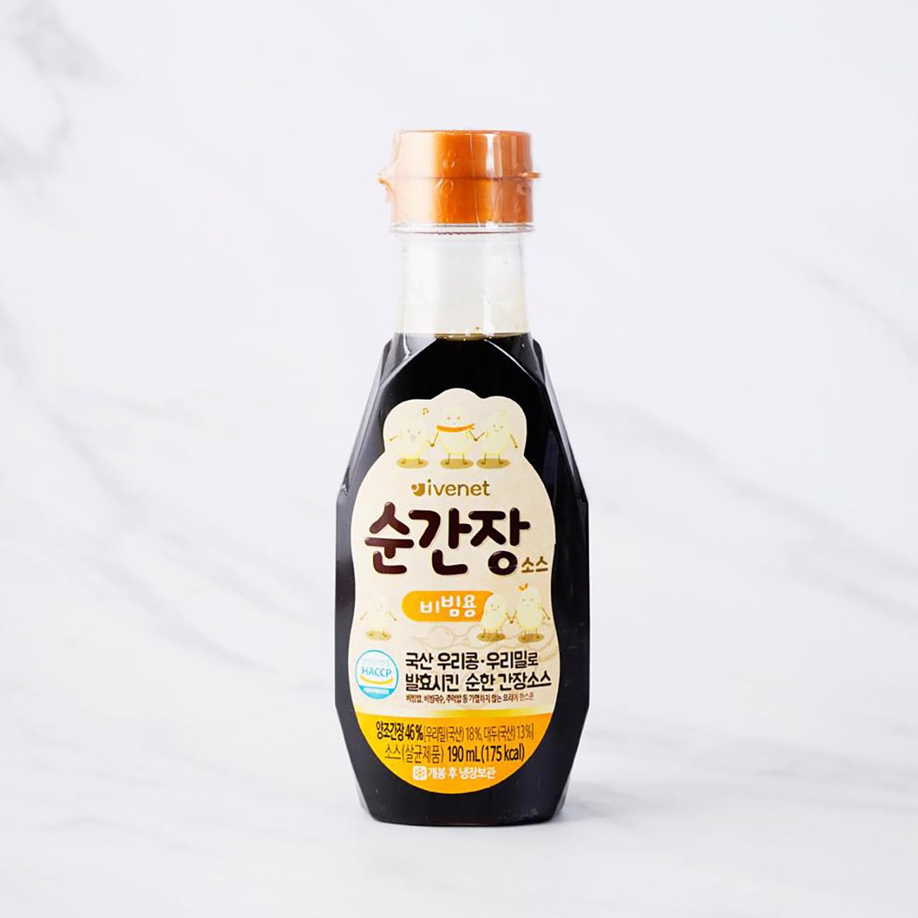 Minecook Mild Salt Soy Sauce Broth with Sesame Oil, 6.42oz, Perfect for Rice Dressing