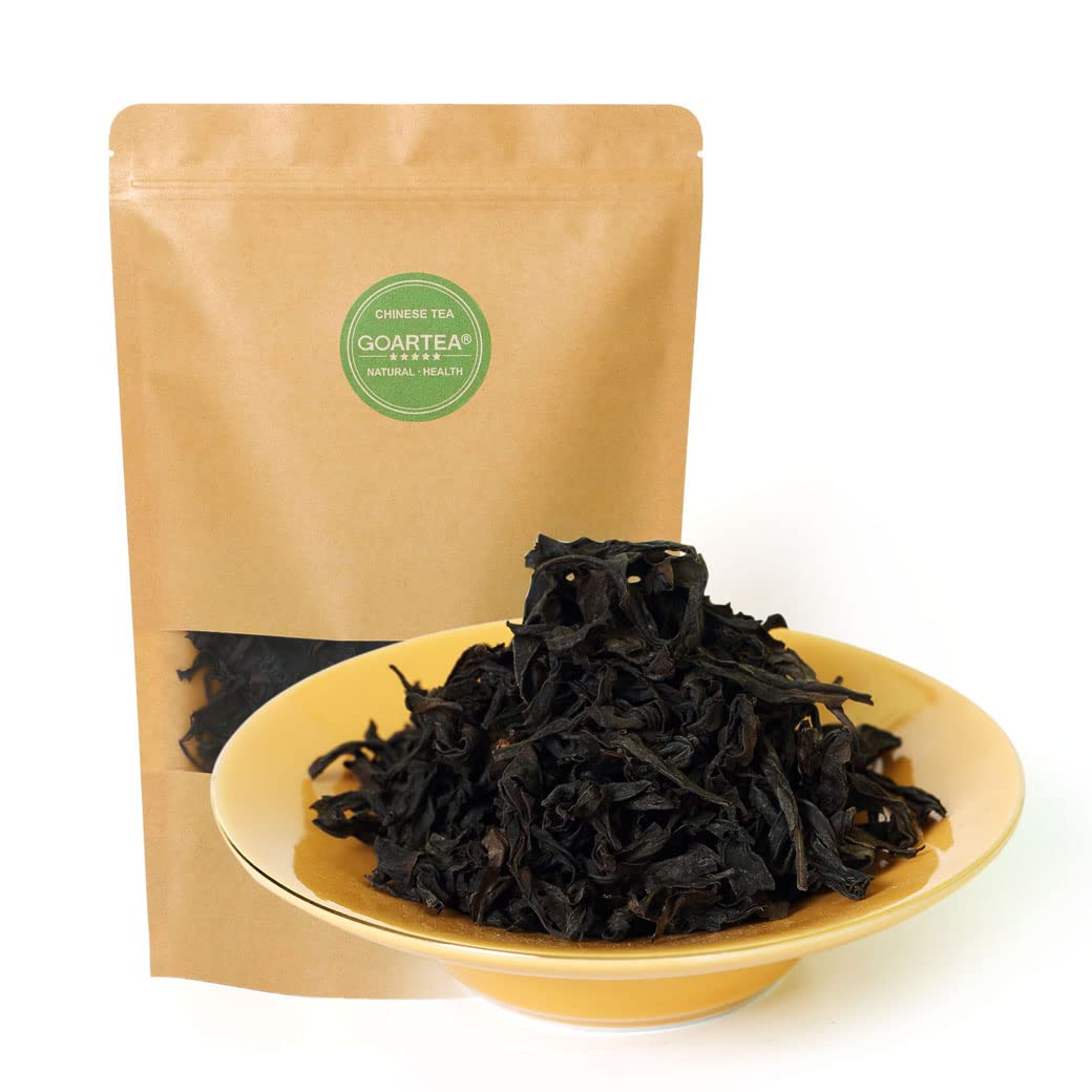 Goartea 100G / 3.5Oz Premium Fujian Wuyi Da Hong Pao Dahongpao Big Red Robe Rock Loose Leaf Chinese Oolong Tea