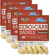 ThinSlim Foods Keto Bagels | Keto Bread Alternative | Low Carb Cinnamon, 4 Pack (6 Zero Net Carb Bagels Per Pack)