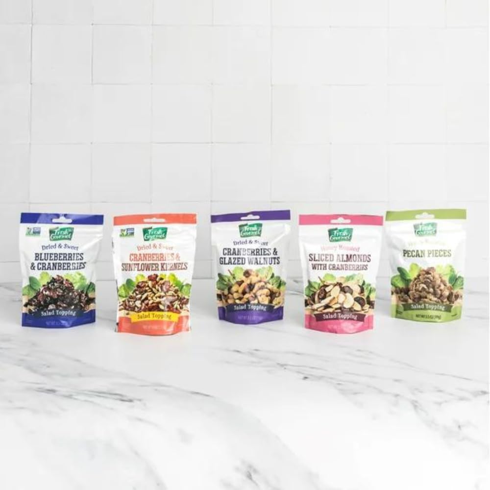 Fresh Gourmet Honey Roasted Sliced Almonds & Cranberries (3.5 Ounce (Pack Of 1))