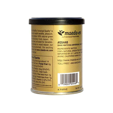 Maeda-En Shiki Matcha Green Tea Powder 28G Japanese Origin 100% For Latte Smoothies And Baking 05448 1Pk