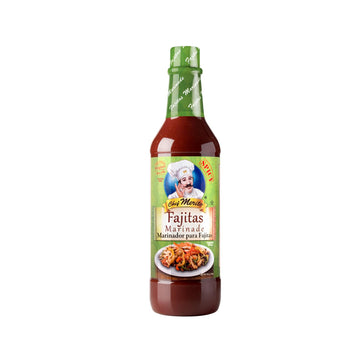 Chef Merito Fajitas Marinade 25 Oz | Zesty & Smoky | Ideal For Beef, Chicken & Veggie Fajitas | Perfect For Grilling & Sautéing | Authentic Latin Flavor Since 1985