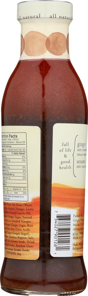 Sauce; Ginger Sesame