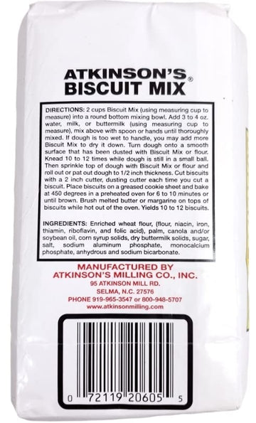 Butter Flake Biscuit Mix 3-2 Lb Bags