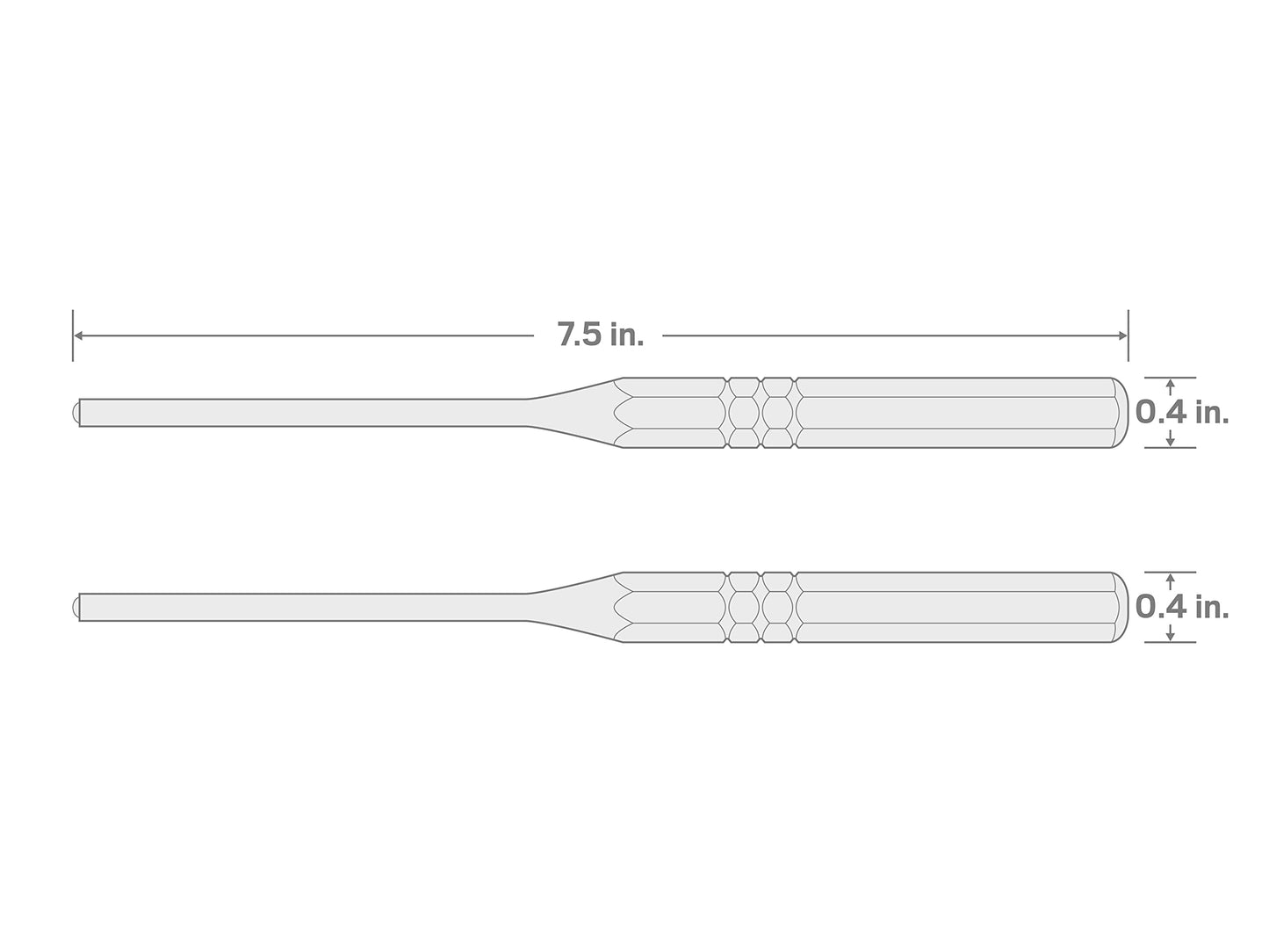 Tekton 14 Inch Roll Pin Punch Made In Usa 66068