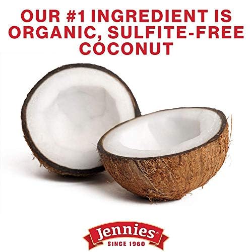Jennies Organic Coconut Bites With Cacao Nibs, 5.25Oz Glten Free, Non-Gmo, Peanut Free, Kosher
