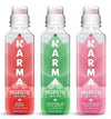 Karma-Probiotic Water Variety Pack, Berry Cherry, Watermelon Wild Berry, Strawberry Lemonade, 2-Billion Cultures, 18 fl oz (Pack