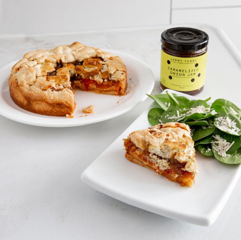 Caramelized Onion 8oz Spread - All Natural Onion Jam - Real Caramelized Onion - JAMMY YUMMY- Made with Onions, Sugar, Extra Virg