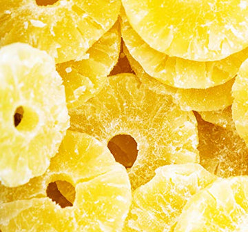 Smarty Stop Dried Fruits Great Healthy Snack (Dried Pineapple Rings, 2 Pound (Pack Of 1))