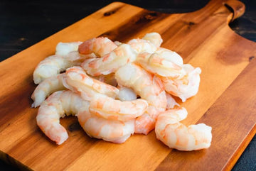 New York Steak & Seafood Wild-Aught Shrimp - Frozen Fresh Wild-Caught Shrimp - Wild Caught Uncooked Shrimp - 64 Oz. Jumbo (Appr