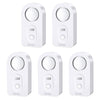 Govee Water Leak Detectors 5 Pack, 100Db Adjustable Audio Alarm Sensor, Sensitive Leak And Drip Alert, For Kitchen Bathroom Base