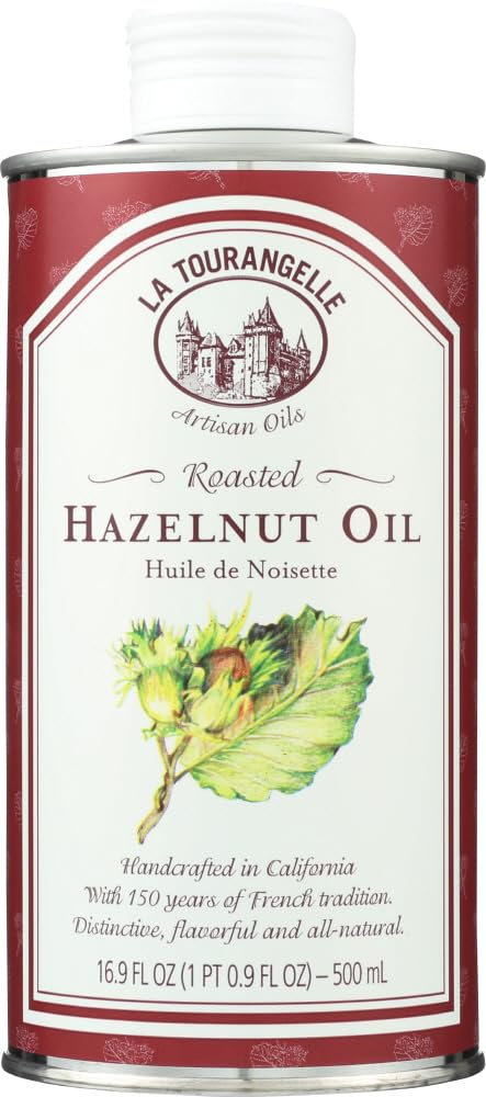 La Tourangelle, Roasted Hazelnut Oil, 16.9 Ounce (Packaging May Vary)