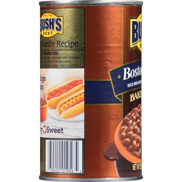 Bush'S Best Boston Recipe Baked Beans, 28 Ounce (Pack Of 6)