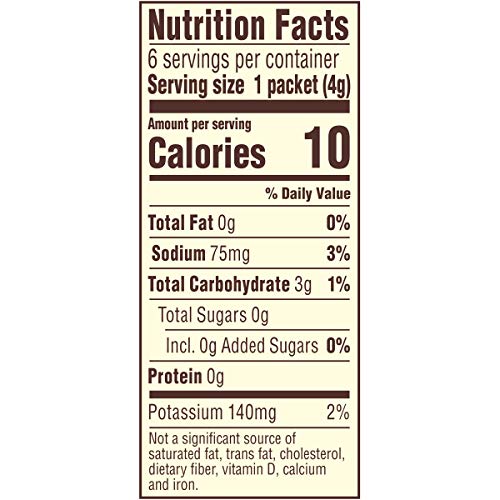 Country Time Zero Sugar Lemonade Naturally Flavored Powdered Drink Mix, 6 Ct On-The-Go Packets