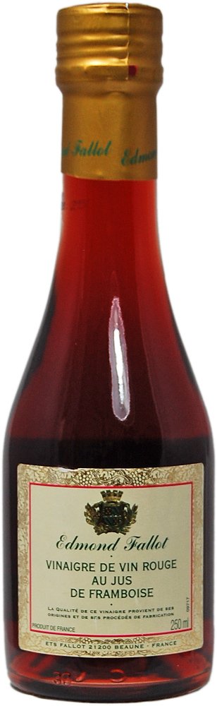 Edmond Fallot Raspberry Red Beverage-Inspired Vinegar 8.4 Oz (250 Ml)