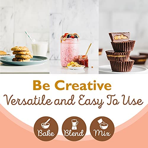 PB2 Powdered Cashew Butter - No Added Sugar or Salt - 16 Ounce Jar