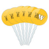 Missouri Western State University Primary Logo Cupcake Picks Toppers Decoration Set of 6
