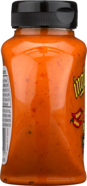 Inglehoffer Sweet Hot Pepper Mustard, 10 Ounce Squeeze Bottle