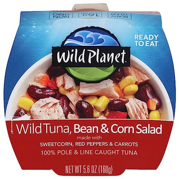 Wild Planet Tuna Bean & Corn Salad 5.6 Oz