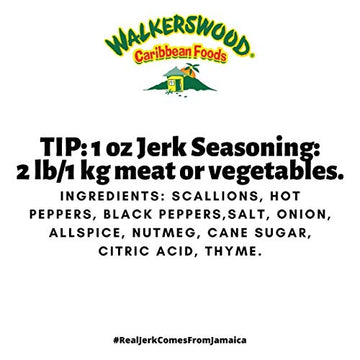 Walkerswood Traditional Jamaican Jerk Seasoning, Mild, 128 Fl Oz