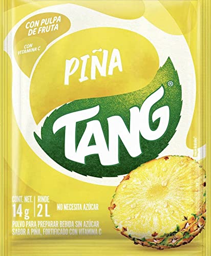 Pia Pineapple TANG No Sugar Needed Makes 2 Liters Of Drink Mix 12 Pack by Border Merchant