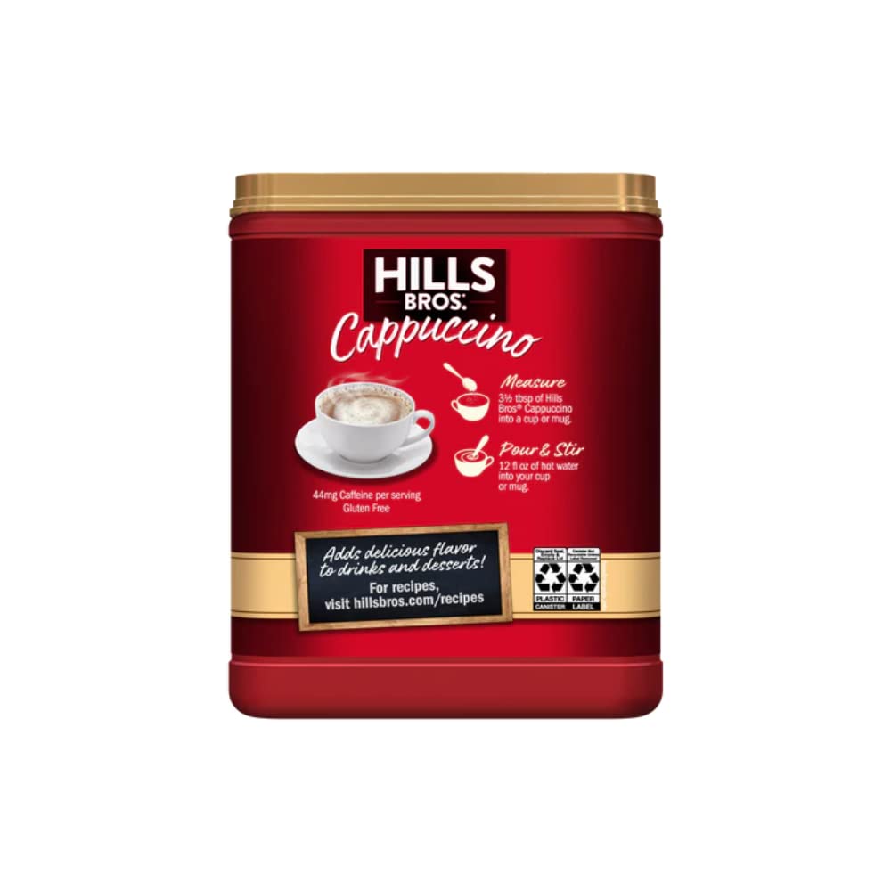 Hills Bros. Cappuccino Hazelnut 14 Ounce (Pack Of 1)