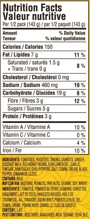 Tasty Bite Heat and Eat Indian Cuisine Entree, Indian Vindaloo Curry, 10 Ounce (Pack of 1)