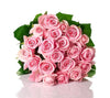 KaBloom Flowers - 50 Pink Roses - Gift for Birthday Sympathy Anniversary Get Well Thank You Valentine Mothers Day Fresh Flowers