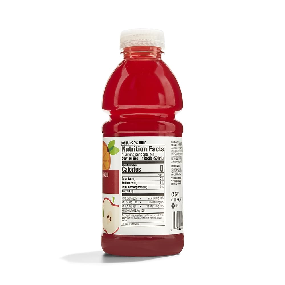 365 By Whole Foods Market, Water Nutrient Fruit Punch Potassium No Calorie, 20 Fl Oz